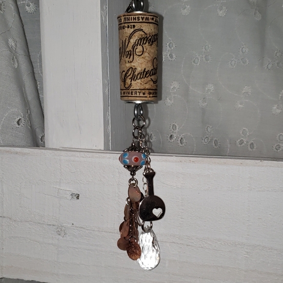 Wine Bottle, Liquor Bottle Charm,Key Chain - Picture 2 of 12